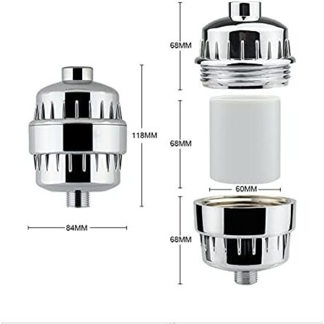 FILTRE DE DOUCHE PURIFIANT RECHARGEABLE