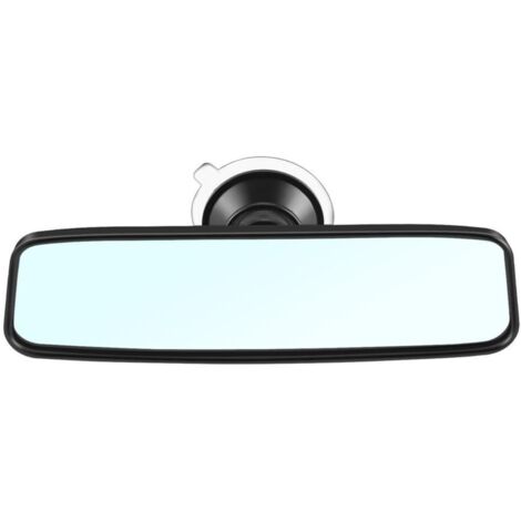 Rétroviseur Intérieur Grand Angle 13 Pouces Avec Ventouse – Noir – Uxcell