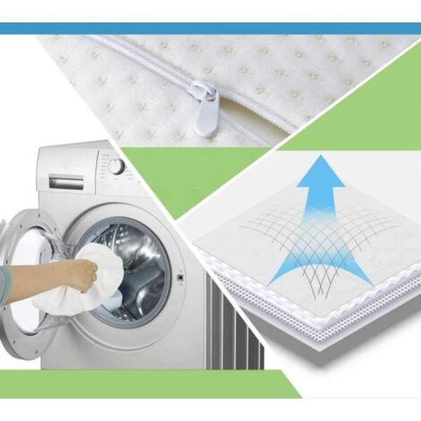 Oreiller Ergonomique Pour Jambes Et Genoux - Soulagement Des Douleurs, Bleu, Lavable