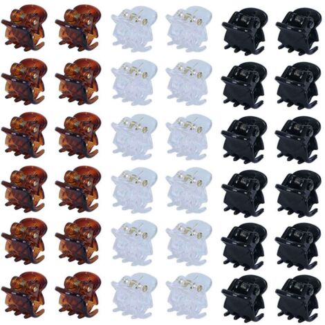 LHX Lot de 36 petites pinces à cheveux pour bébés, enfants, filles et femmes (1/5)