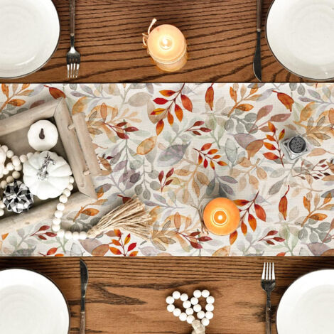 Artoid Mode Chemin de table de printemps avec marguerites jaunes et