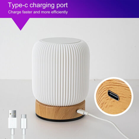 Veilleuse LED Tactile Rechargeable Magnétique - Pour Table De Chevet Enfant