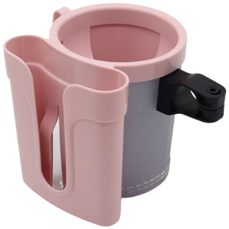 Porte-gobelet pour vélo avec support de téléphone, porte-gobelet universel antidérapant pour vélos, scooters et autres modèles 3 en 1, peut contenir des bouteilles d'eau. (1/5)