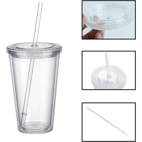 Kit De 2 Goupillons Pour Pailles + Brosse Bouteille - Nettoyage Réutilisable En Silicone Alimentaire (rose)
