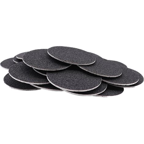 Disque de ponçage pour râpe électrique à pieds : élimination des callosités, cuticules et peaux mortes. (1/4)
