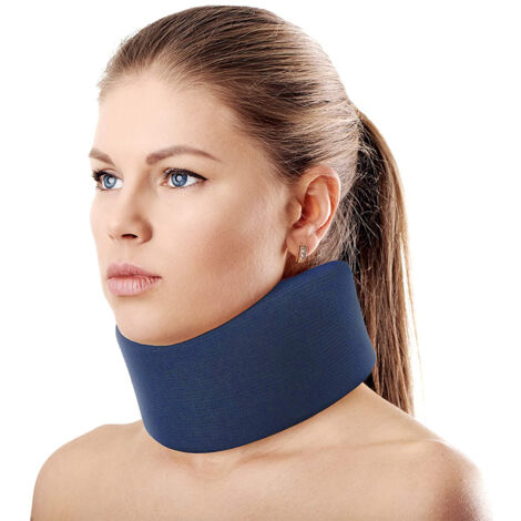 Collier de repos cervical, maintien tête idéal après effort ou pour sommeil (1/4)