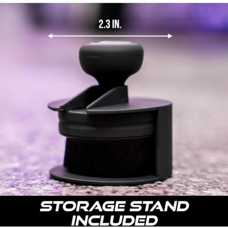 Lot De 2 Brosses Applicatrices De Brillance De Pneu Avec Poils Ronds