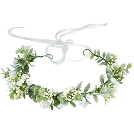 Corolle de cheveux corolle de Bohême corolle artificielle corolle de mariage, corolle de mariage pour banquet (1/4)