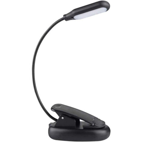 Lampe De Lecture LED Noire – Générique – Neuf