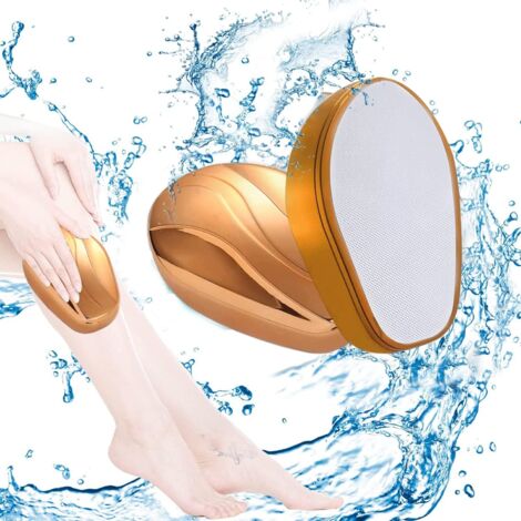 Épilateur nano, épilation sans rasage, épilateur pour femmes avec effet épilateur pour une peau lisse et sans repousse, or (1/4)