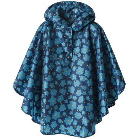 Veste de pluie légère et portable, réutilisable, à imprimé camouflage, idéale pour la randonnée, les migrations et les voyages. (1/4)