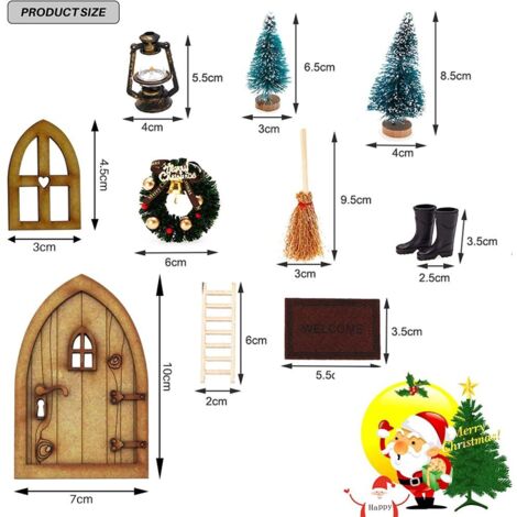 Lot De 10 Protections Poignées Porte Noël Rayures Bonbon - Housses Élastiques Pour Armoires Et Cuisine (19 Cm)