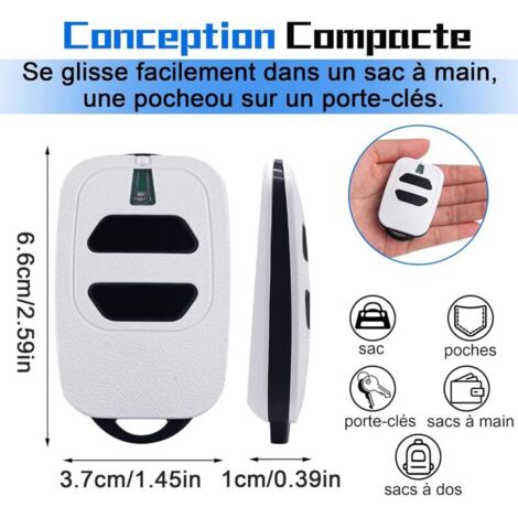 Telecomando 433,92 MHz Per Porta Garage – Compatibile Con DEA GTI/GT/MIO E Genie, 3 Pezzi