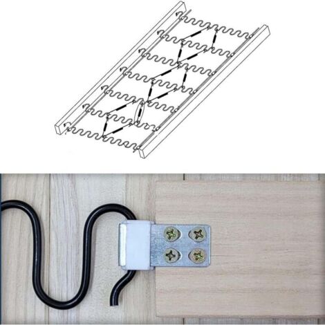 ULDIGI Lot de 100 pinces à ressort pour canapé, chaise