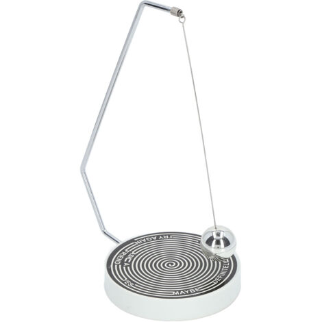 Drfeify Boule de Décision Magnétique avec Pendule Balanant pour Bureau et Décoration - Jouet
