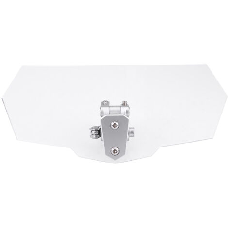 Déflecteur De Vent Pare-Brise Moto Réglable Universel - Bleu - Compatible MT07 MT09 R1 R3 TMAX Z750