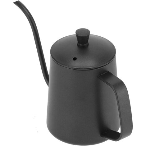 0.8L - Bouilloire à eau en acier inoxydable, théière d'extérieur, poignée anti-brûlure