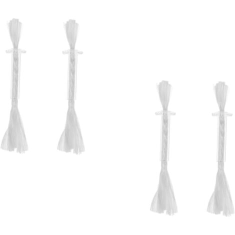 CORHAD Lot de 2 rouleaux de 24 mèches rondes en coton pour humidificateur - Mèche en coton CORHAD Lot de 2 rouleaux de 24 mèches rondes en coton pour humidificateur - Mèche en coton
