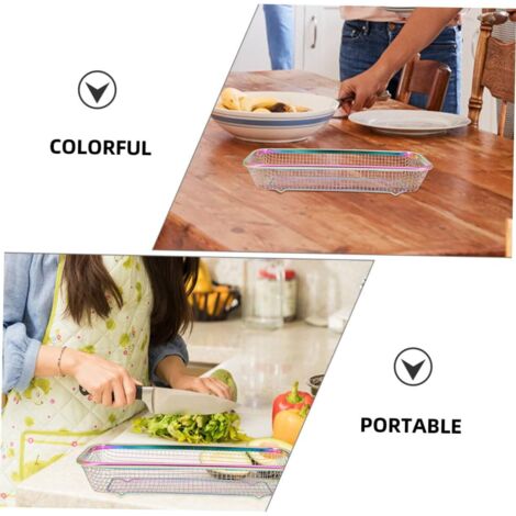 EGOUTTOIR A COUVERTS,White-C--Support égouttoir en acier inoxydable 304, rangement de baguettes