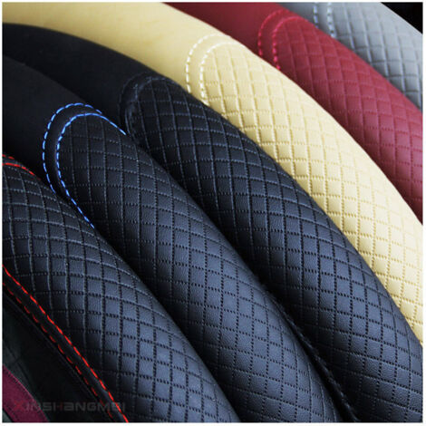 Housse De Volant Pour Mitsubishi Pajero IV (2006-2018) - Cuir Microfibre, Antidérapante - Type Line-O