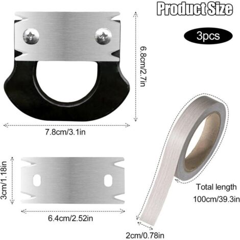 FAKILO Bande De Chant Flexible En U Pour Meubles 30mm X 5m, Bande De Bordure De Placage Auto