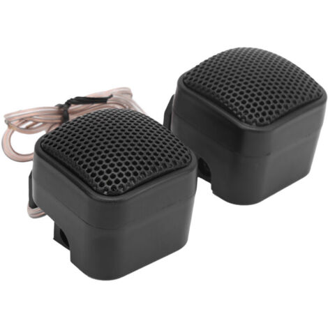 Lot De 2 Tweeters Haut-Parleurs Stéréo Dôme + Harnais – 35W/150W Max, Amélioration Son Voiture