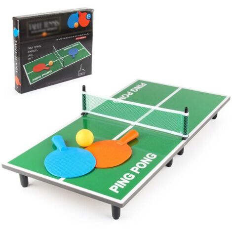 Jeux de Table de Tennis de Table en Bois pais Table de Tennis de Table Jeu Intérieur Sports de Plein Air Table Conseil Jouets pour Enfants et Famille