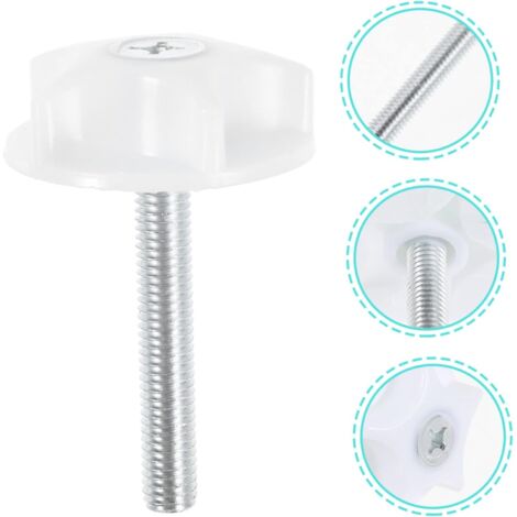 Vis Et Boulons De Fixation En Plastique Pour Réservoir De Toilettes Avec Rondelles Adaptes Aux Toilettes En Deux Parties 4 Pieces 99429197 Vis Et Boulons De Fixation En Plastique Pour Réservoir De Toilettes Avec Rondelles Adaptes Aux Toilettes En Deux Parties 4 Pieces 99429197