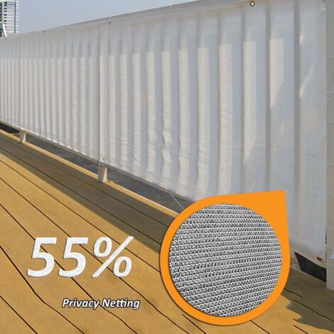 Filet d'Ombrage en Aluminium, Toile Ombrage Rectangulaire, avec Oeillets Tissu D'ombrage, Réfléchissant Anti UV 99%, Filet Protection Solaire pour Voiture/Chien/Serre/Jardin/Pergola (Size : 1×5m