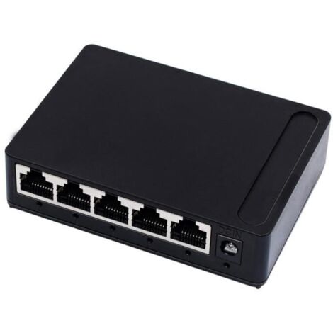 Switche Et Hub Reseau -Switch Ethernet Gigabit 5 ports RJ45 10-100-1002 Mbps (1/4)