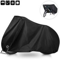 Housse de Vélo, Housse de Protection pour Vélo Imperméable Housse pour Vélo étanche Anti poussière Protection UV Housse de Pluie de Vélo pour VTT et Vélo de Route 200x70x110cm -