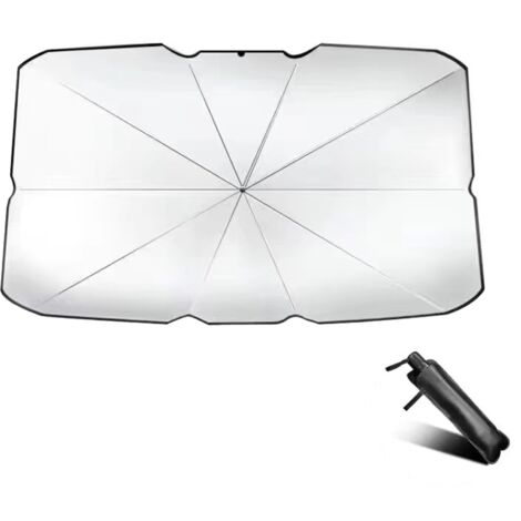 Parapioggia per parabrezza auto pieghevole parasole per parabrezza auto adatto alla finestra anteriore compatibile con diversi modelli (1/5)