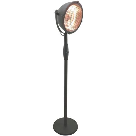 LACOR Chauffe-eau électrique pour pied, métal, noir, compact (1/2)