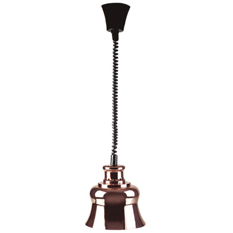 Lacor 69367 - Lampe à infrarouges avec câble extensible de 275 W, cuivre