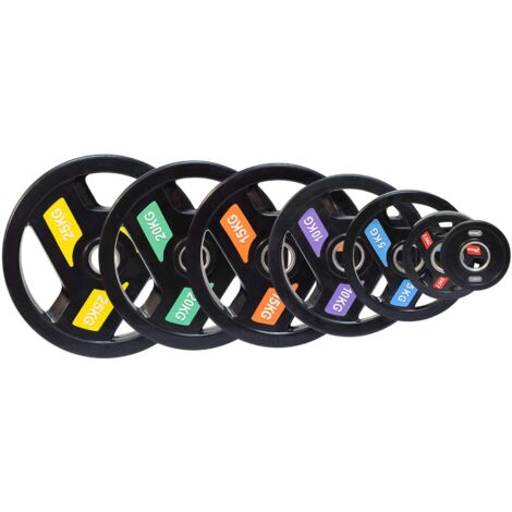 DISQUE OLIMPICO SOFTEE MODERNE - 25 KG