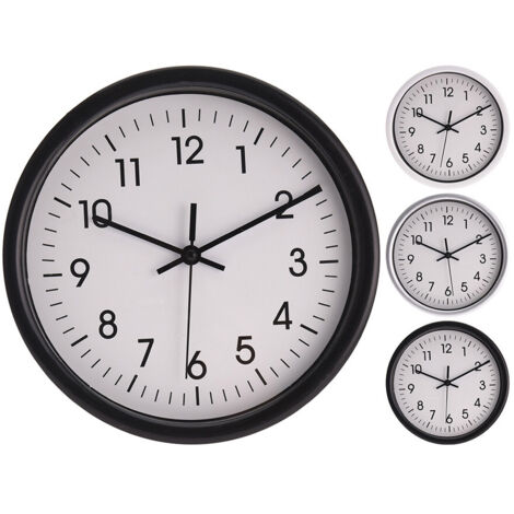 1 Horloge Murale ø20cm X4cm Couleur Suivant Arrivage (1/5)
