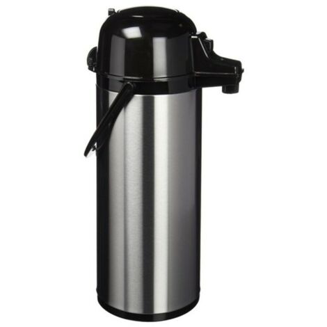 Bouteille thermos en acier inoxydable 1,9L – Verre à double paroi – Système de pompage manuel – Poignée de transport – Quid (1/5)