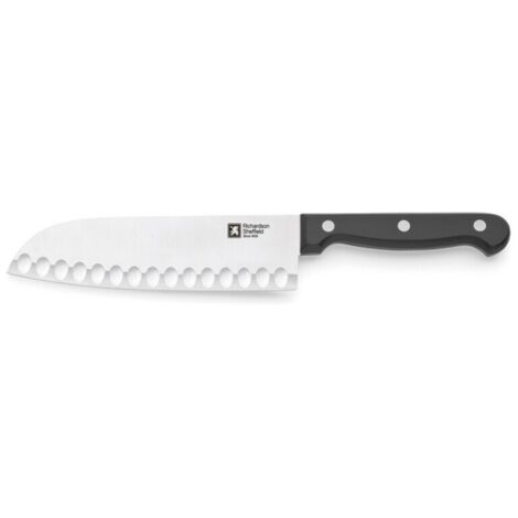 Couteau Santoku Artisan Richardson Sheffield 17,5 cm Acier inoxydable/noir (1/2)