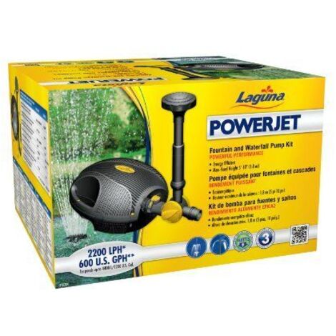 Laguna Pompe PowerJet 600-2200 Noir Gris 2200 l/h (1/3)