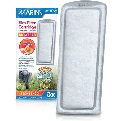 Marina Slim Bio Clear - Médias filtrants pour filtres - 3 unités (1/3)