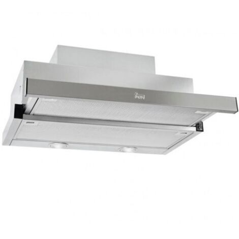 Hotte standard Teka CNL6610S 60 cm 694 m3/h 63 dB 233W Acier inoxydable (1/2)