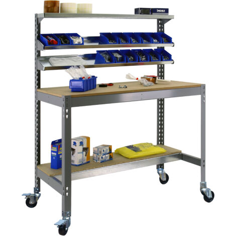 Simonrack Étagère industrielle gris en métal robuste (1/3)