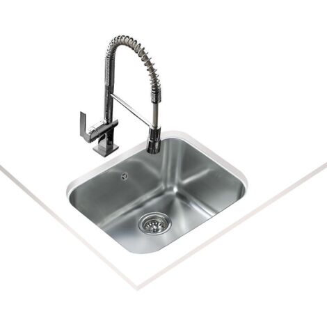 Evier sous plan 1 cuve 50x40cm TEKA - 10125112 (1/4)