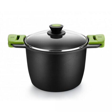 Marmite haute avec couvercle en fonte d'aluminium 20cm avant 403920 bra (1/3)