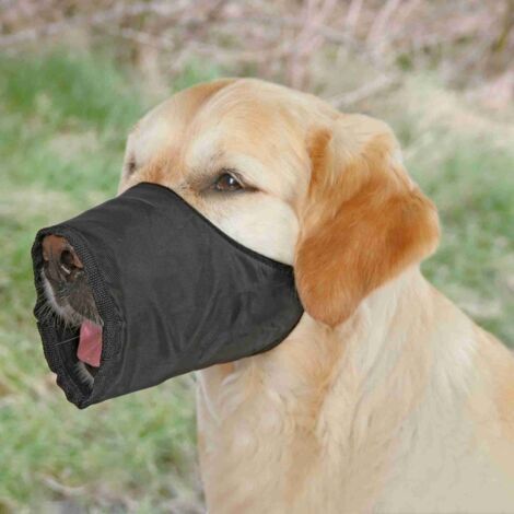 TRIXIE MUSELIERE POLYESTER L NOIR POUR CHIEN 29652604