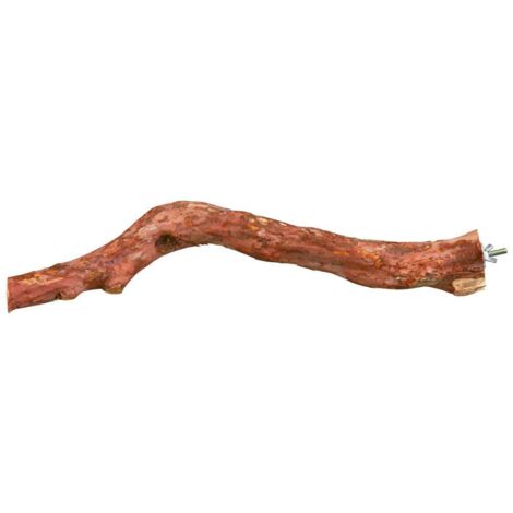 Perchoir avec fixation de vis, en bois d'écorce - 45 cm/ø 25-50 mm