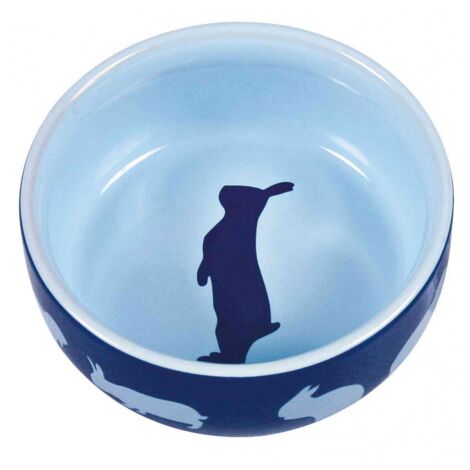 Gamelle, motif lapin, en céramique 250 ml/ø 11 cm