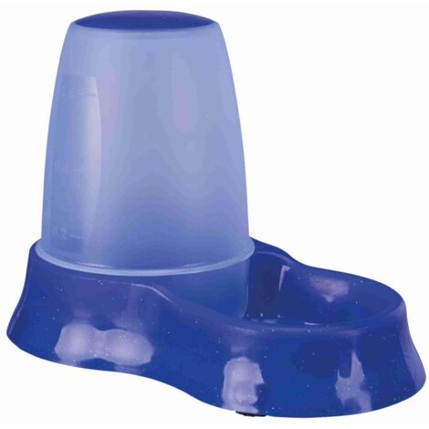 DISTRIBUTEUR D'EAU ET NOURRITURE, 0,6 L POUR CHAT OU CHIEN, TRIXIE 4011905247618 (1/5)