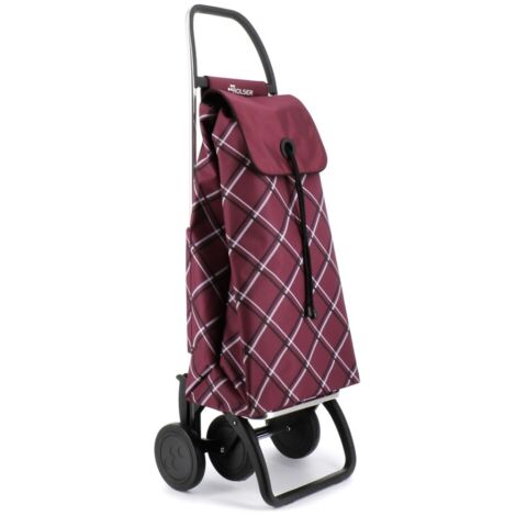 ROLSER Poussette de marché 4 roues 43 L Bordeaux - Imax Chiara 4 (1/5)