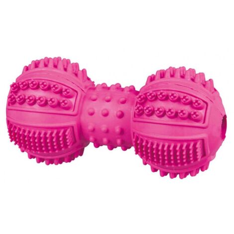 TRIXIE DENTA FUN HALTÈRE DE CAOUTCHOUC NATUREL, 9 CM, LOT DE 4 4011905333434